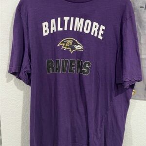 Purple Baltimore Ravens Short Sleeve Tee